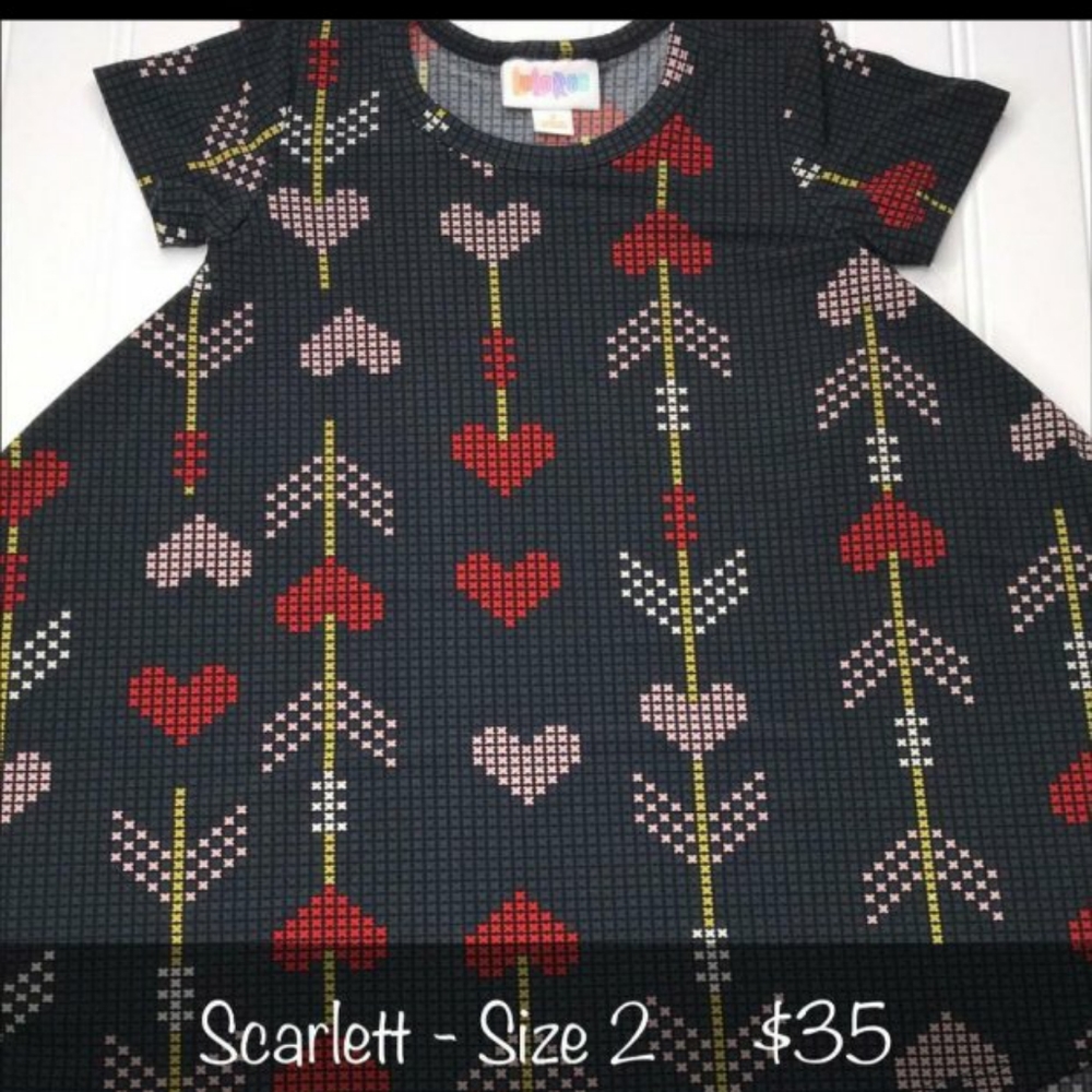 Size 2 lularoe scarlett